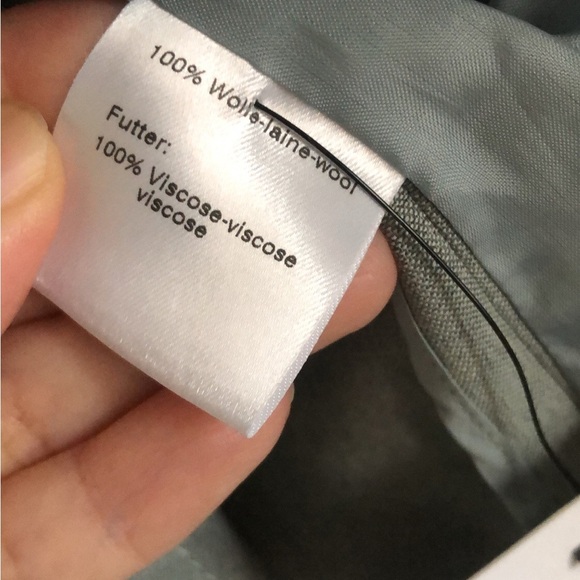 AKRIS Black Label 100% Wool Blazer Jacket US 6 - Picture 6 of 8